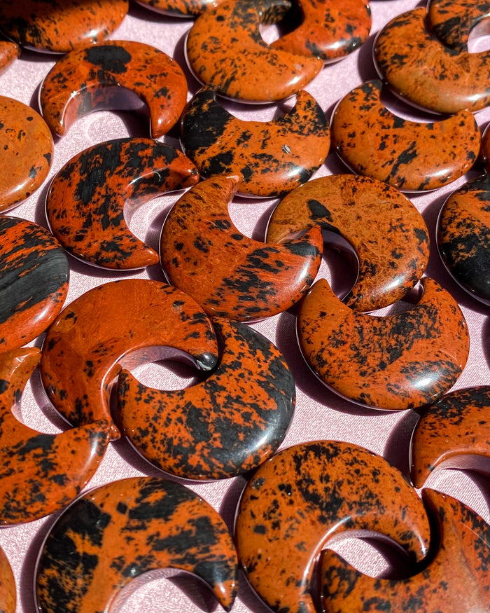 Mahogany Obsidian Moon