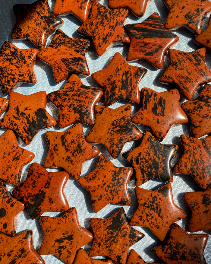 Mahogany Obsidian Star
