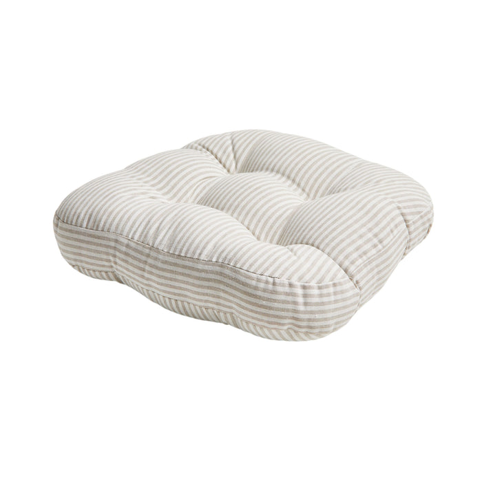 Marais Almond Stripe Seat Cushion 41x44x5cm