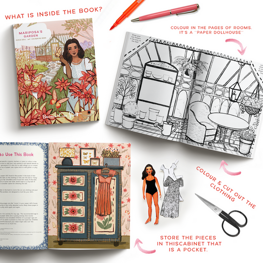 MARIPOSA PAPER DOLL BOOK
