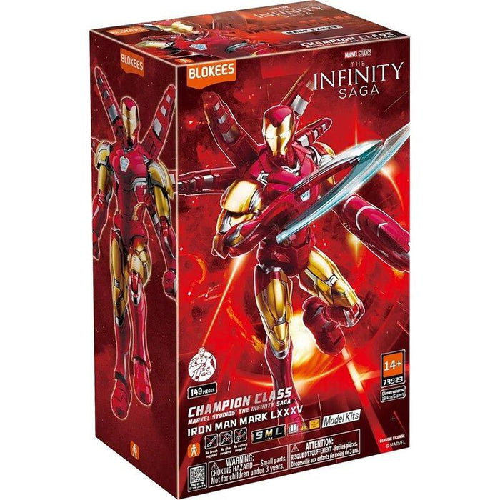 Marvel Champion Class Blokees Deluxe Model Kit - Iron Man Mk 85