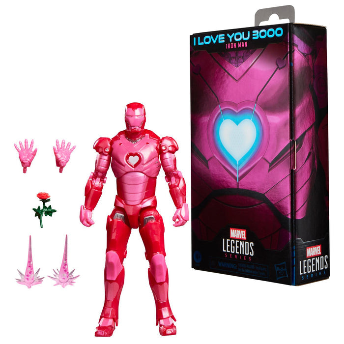 Marvel Legends 6 Inch Action Figure - Iron Man (I Love You 3000)