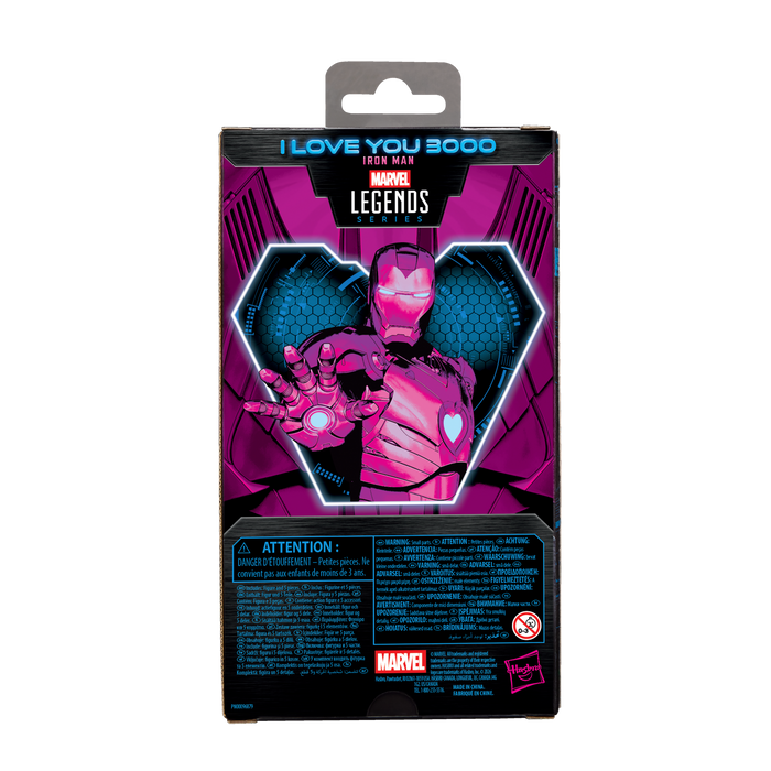 Marvel Legends 6 Inch Action Figure - Iron Man (I Love You 3000)