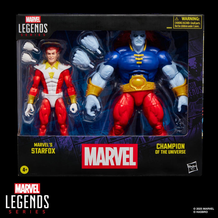 Marvel Legends 6 Inch Action Figure 2-Pack - Starfox & Champion Of The Universe