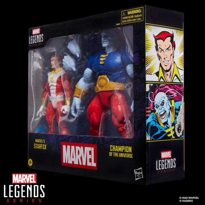 Marvel Legends 6 Inch Action Figure 2-Pack - Starfox & Champion Of The Universe