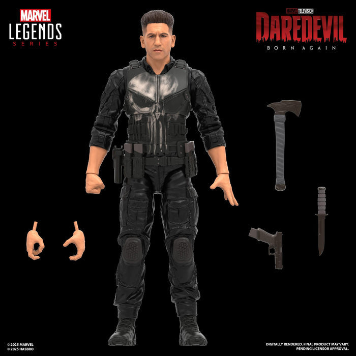 Marvel Legends 6 Inch Exclusive Action Figure - Punisher (Daredevil Born Again)