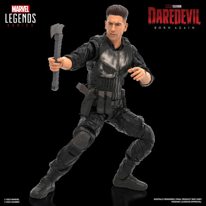 Marvel Legends 6 Inch Exclusive Action Figure - Punisher (Daredevil Born Again)