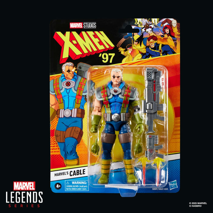 Marvel Legends 6 Inch X-Men '97 Retro Action Figure Wave 3 - Cable