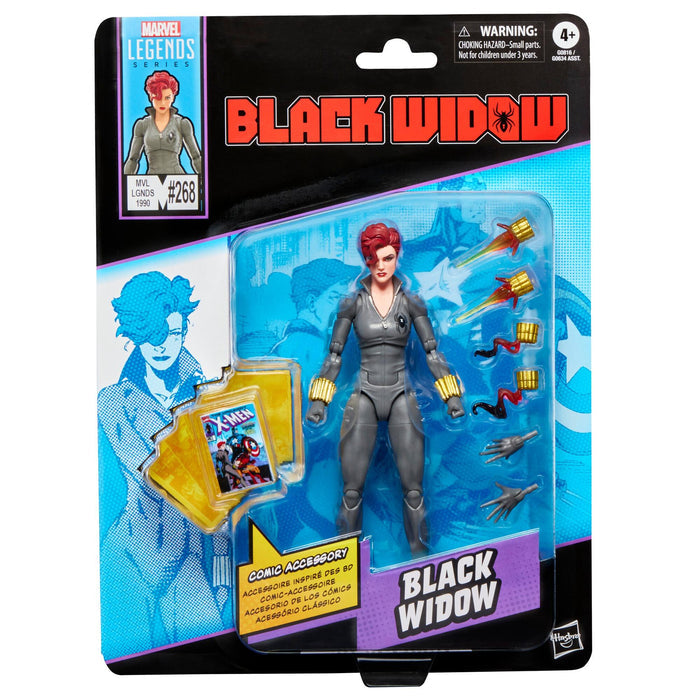 Marvel Legends Comic Retro 6 Inch Action Figure Wave 2 - Black Widow