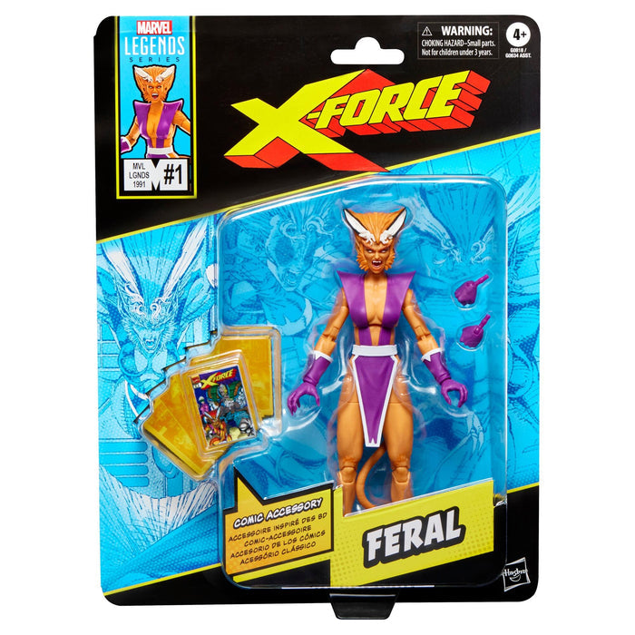 Marvel Legends Comic Retro 6 Inch Action Figure Wave 2 - Feral