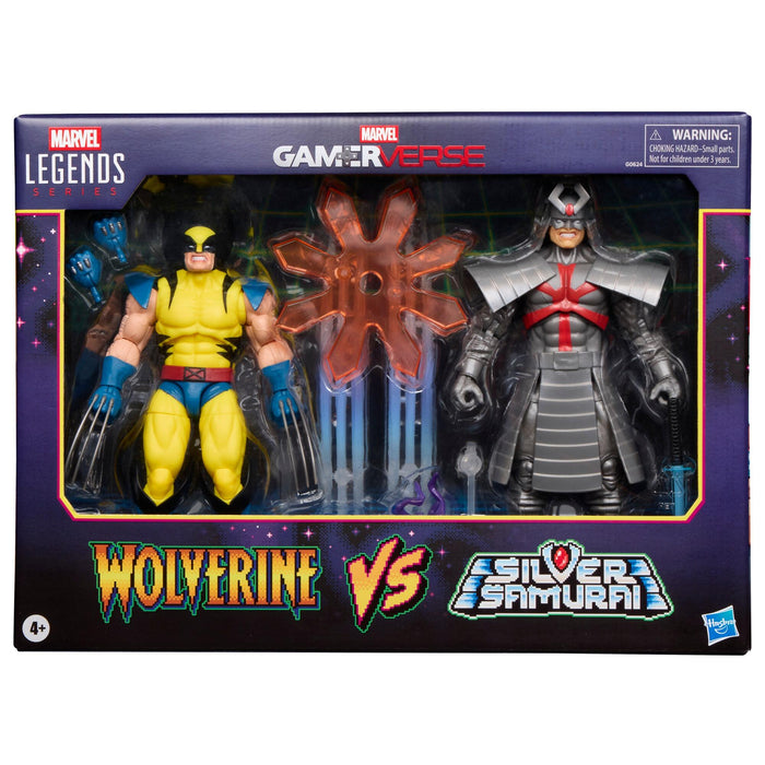 Marvel Legends Gamerverse 6 Inch Action Figure 2-Pack - Wolverine vs Silver Samurai