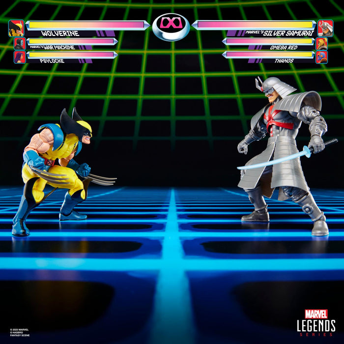 Marvel Legends Gamerverse 6 Inch Action Figure 2-Pack - Wolverine vs Silver Samurai
