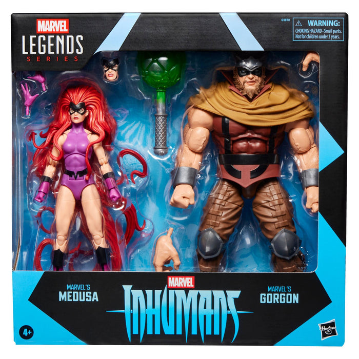 Marvel Legends Inhumans 6 Inch Action Figure 2 Pack - Medusa & Gorgon