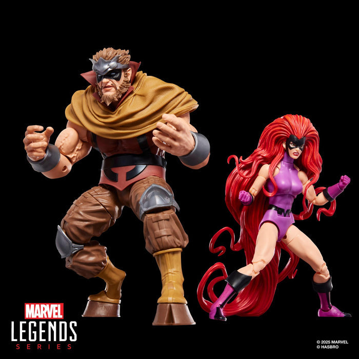 Marvel Legends Inhumans 6 Inch Action Figure 2 Pack - Medusa & Gorgon
