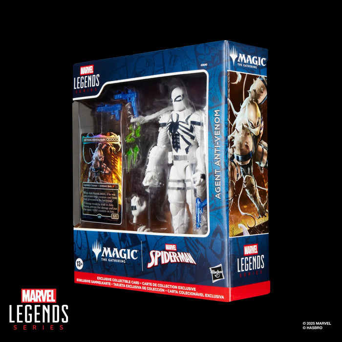 Marvel Legends Magic The Gathering Series 6 Inch Action Figure With Trading Card - Agent Anti-Venom