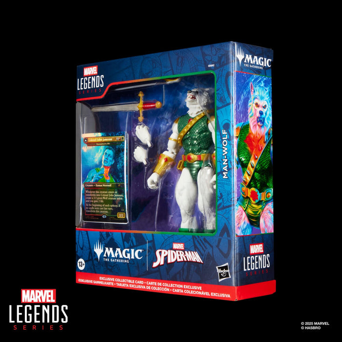Marvel Legends Magic The Gathering Series 6 Inch Action Figure With Trading Card - Man-Wolf