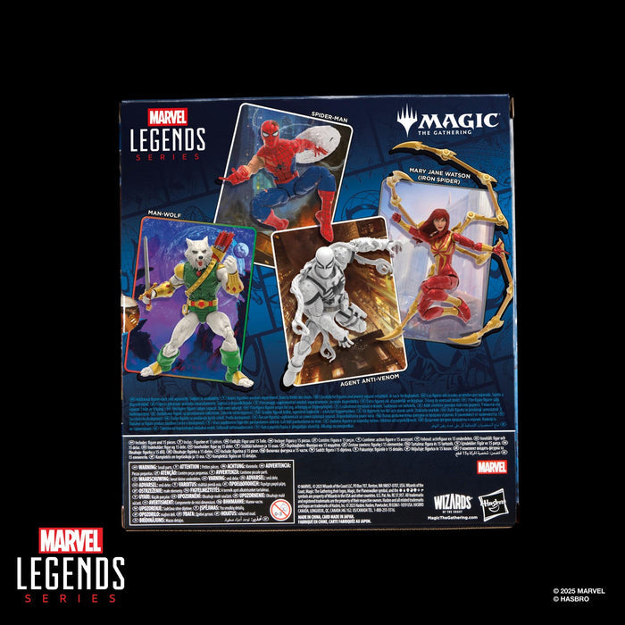 Marvel Legends Magic The Gathering Series 6 Inch Action Figure With Trading Card - Agent Anti-Venom
