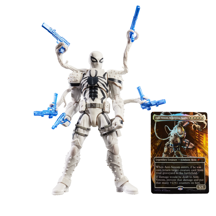Marvel Legends Magic The Gathering Series 6 Inch Action Figure With Trading Card - Agent Anti-Venom