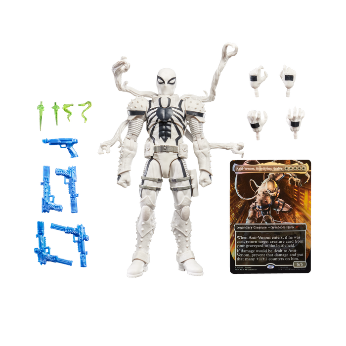 Marvel Legends Magic The Gathering Series 6 Inch Action Figure With Trading Card - Agent Anti-Venom