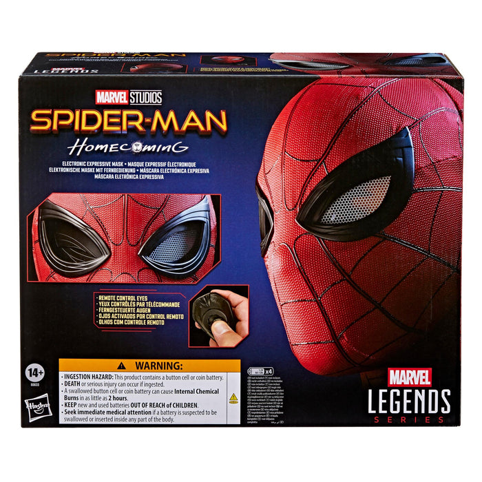 Marvel Legends Premium Roleplay Electronic Interactive Mask - Spider-Man (Homecoming)