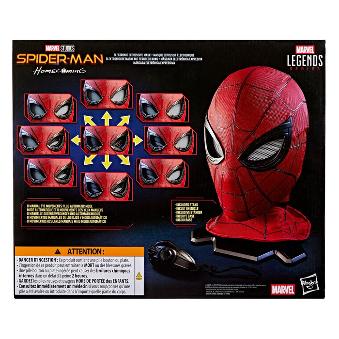 Marvel Legends Premium Roleplay Electronic Interactive Mask - Spider-Man (Homecoming)