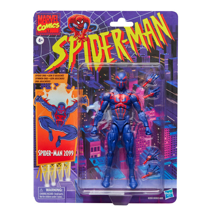 Marvel Legends Spider-Man Retro 6 Inch Action Figure Wave 6 - Spider-Man 2099