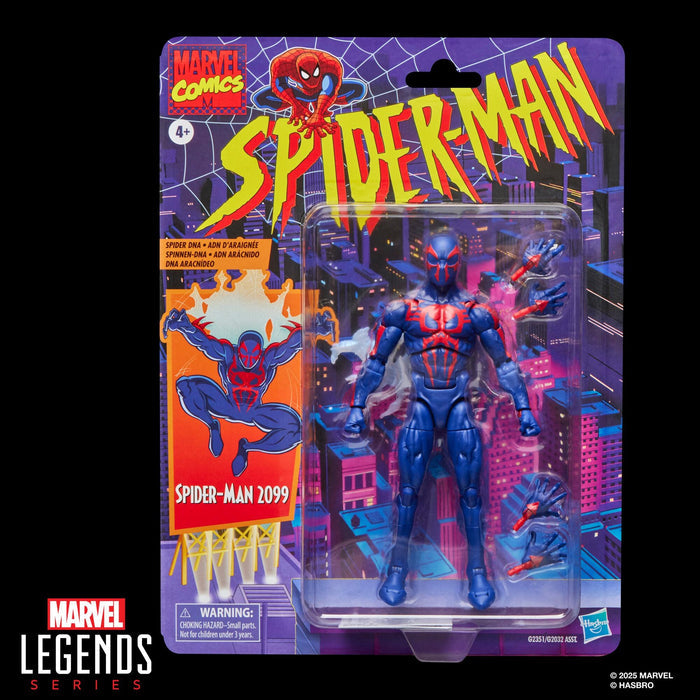 Marvel Legends Spider-Man Retro 6 Inch Action Figure Wave 6 - Spider-Man 2099