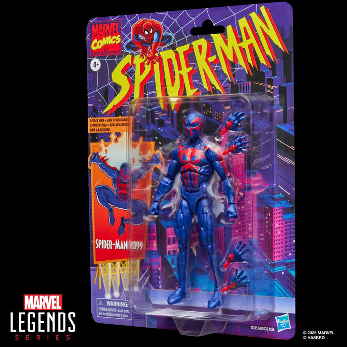Marvel Legends Spider-Man Retro 6 Inch Action Figure Wave 6 - Spider-Man 2099
