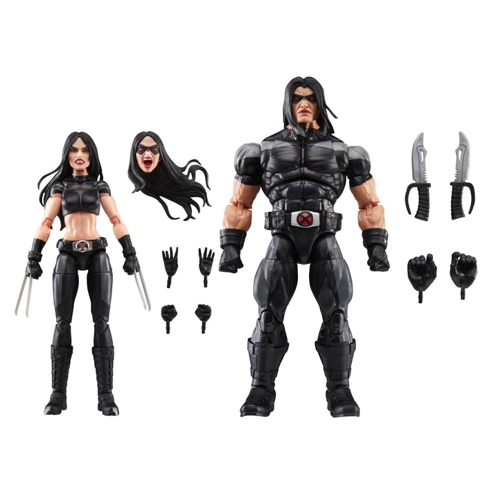 Marvel Legends X-Force 6 Inch Scale Action Figure 2-Pack - X-23 & Warpath