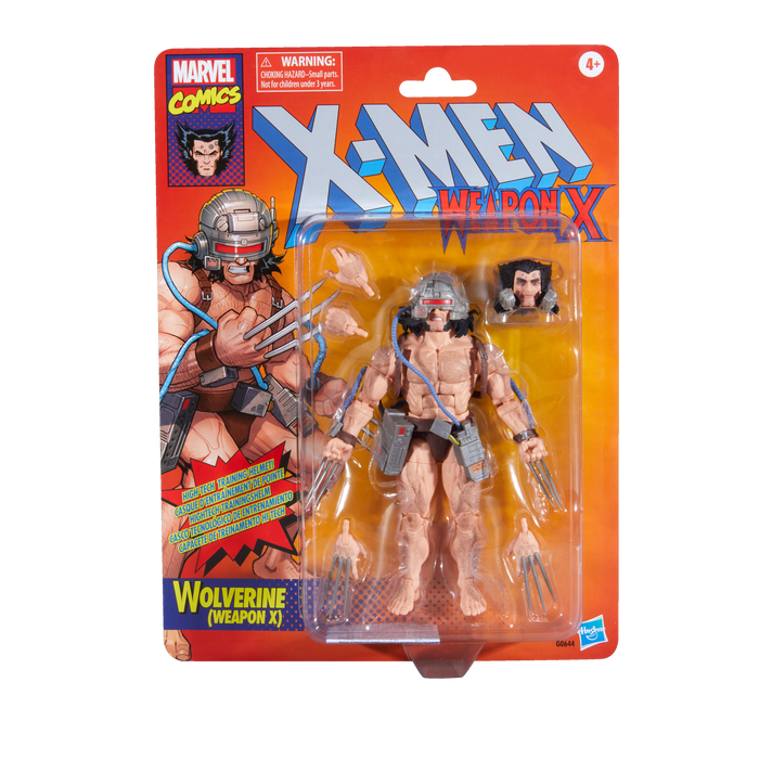 Marvel Legends X-Men Retro Exclusive 6 Inch Action Figure - Wolverine (Weapon X)