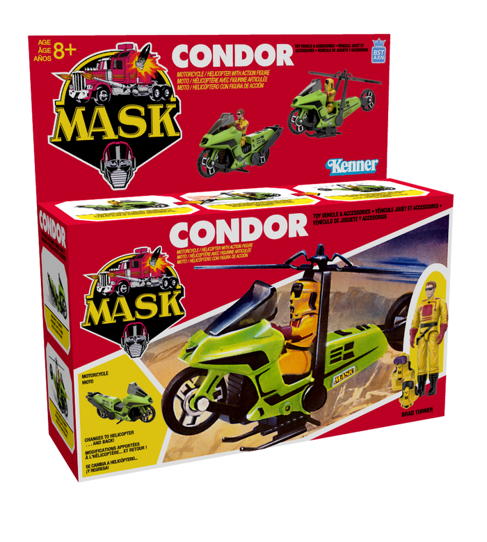 M.A.S.K. Action Figure Vehicle - Condor