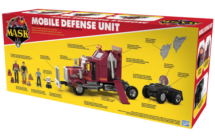 M.A.S.K. Action Figure Vehicle - Mobile Defense Unit (SDCC Exclusive - Limited Edition)