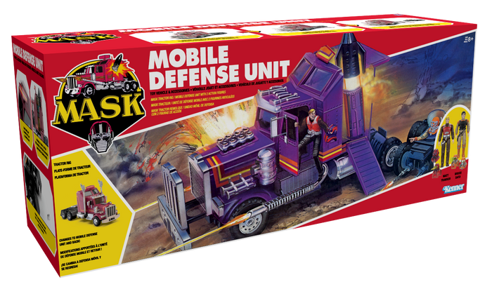 M.A.S.K. Action Figure Vehicle - Mobile Defense Unit