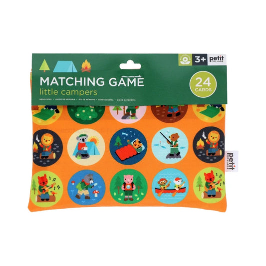 MATCHING GAME-LITTLE CAMPERS