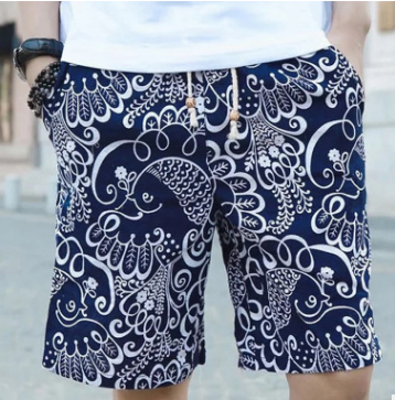 Men’s Linen Beach Shorts – Lightweight & Breathable