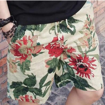 Men’s Linen Beach Shorts – Lightweight & Breathable