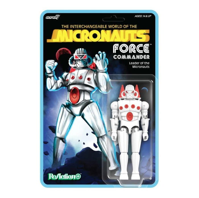 Micronauts ReAction+ O-Ring Action Figure Wave 2 - Force Commander