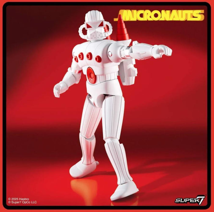 Micronauts ReAction+ O-Ring Action Figure Wave 2 - Force Commander