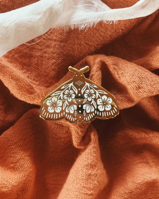 MOTH ENAMEL PIN