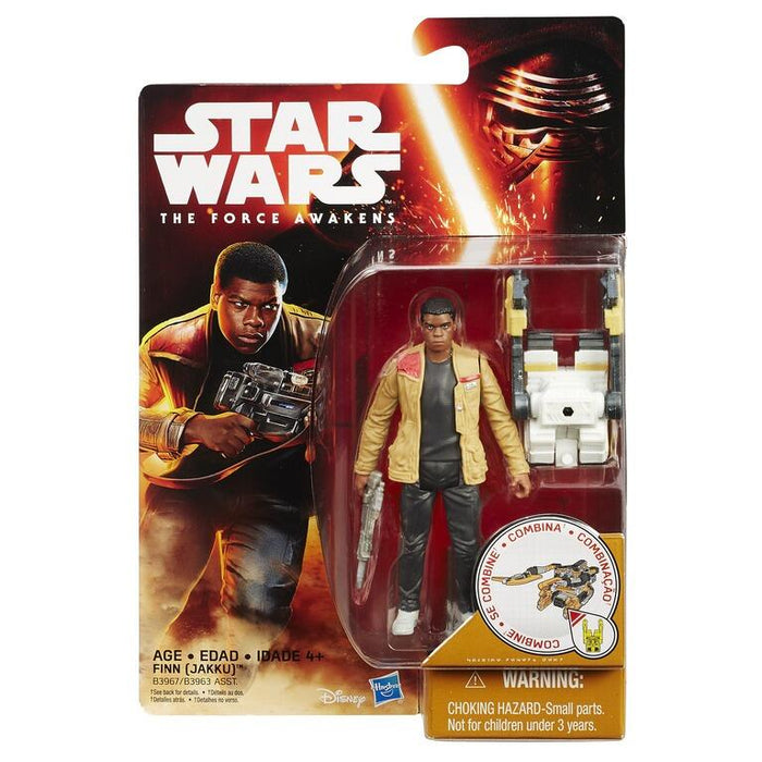 NON MINT - Star Wars The Force Awakens 3.75 Inch Action Figure - Finn (Jakku) * Possibly Non Mint*