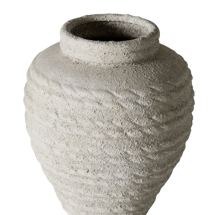 Octavia Rope Detail Ceramic Urn Vase