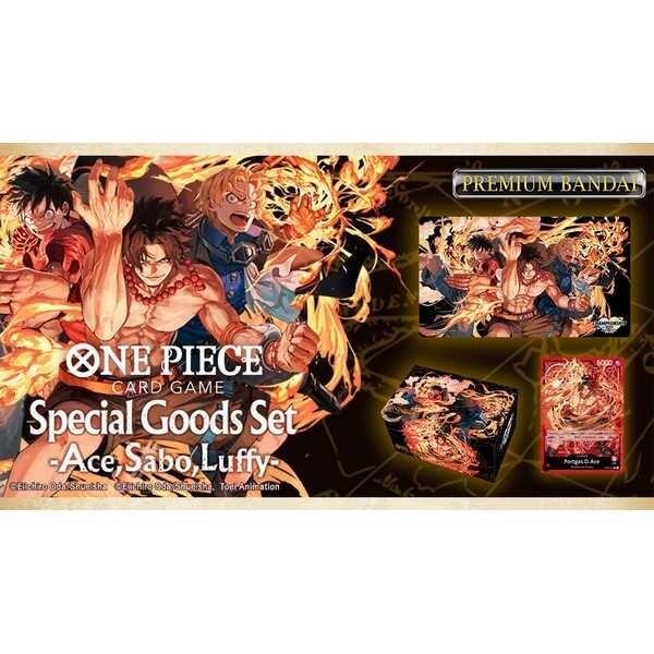 One Piece Trading Card Game - Special Goods Set (Ace/Sabo/Luffy)