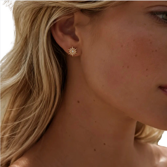 Opal Star Studs