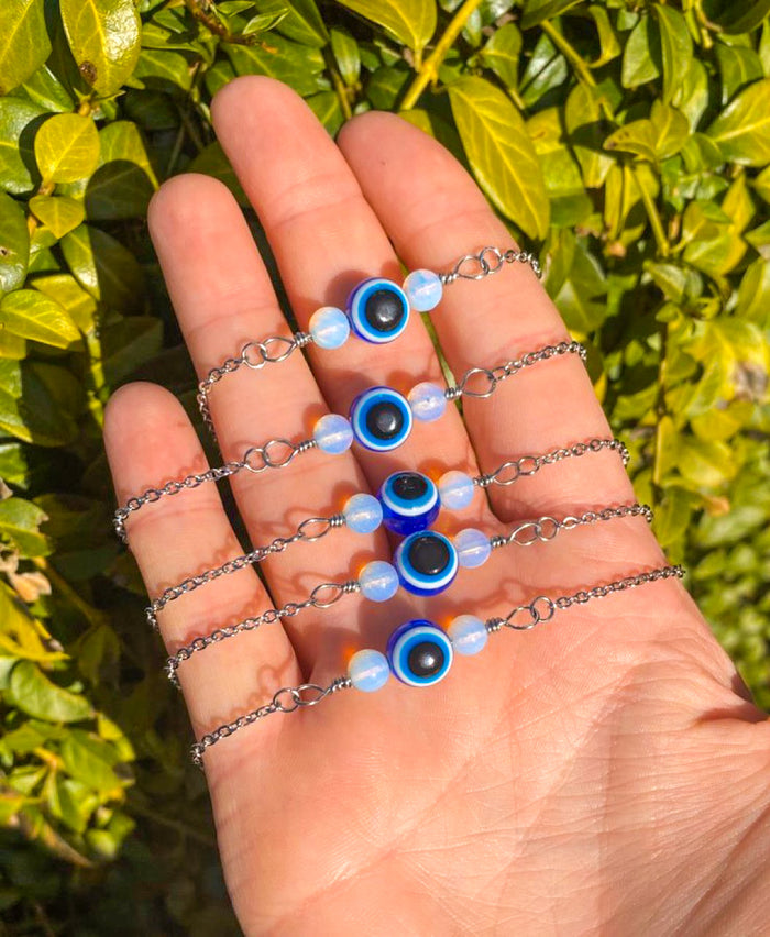 Opalite x Evil Eye Choker