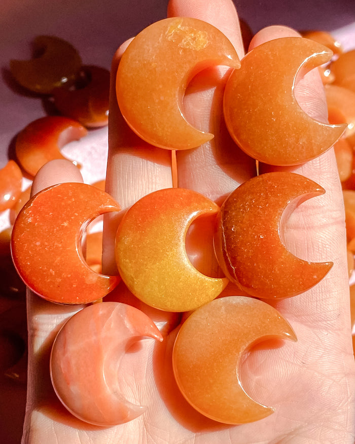 Orange Aventurine Moon
