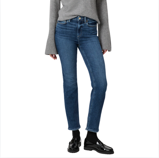 Paige Cindy High Rise Straight Ankle Denim