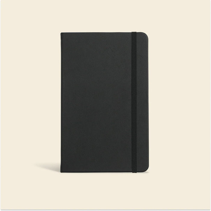Ink Black Custom Papier Everyday Lined Notebook - Corporate Gifts