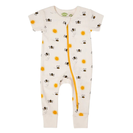 PARADE ROMPER SHORT SLEEVE-BEES