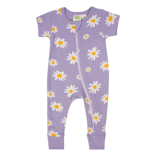 PARADE ROMPER SHORT SLEEVE-BIG DAISIES