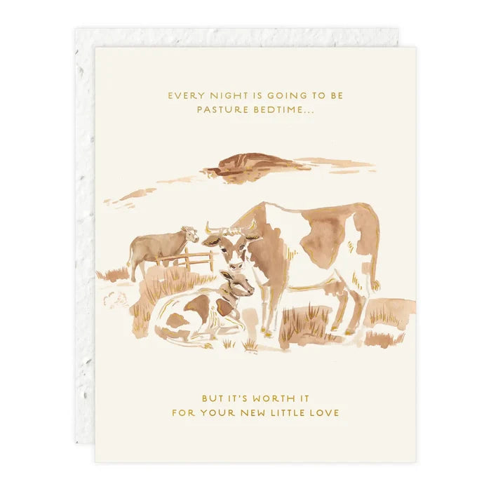 PASTURE BEDTIME CARD